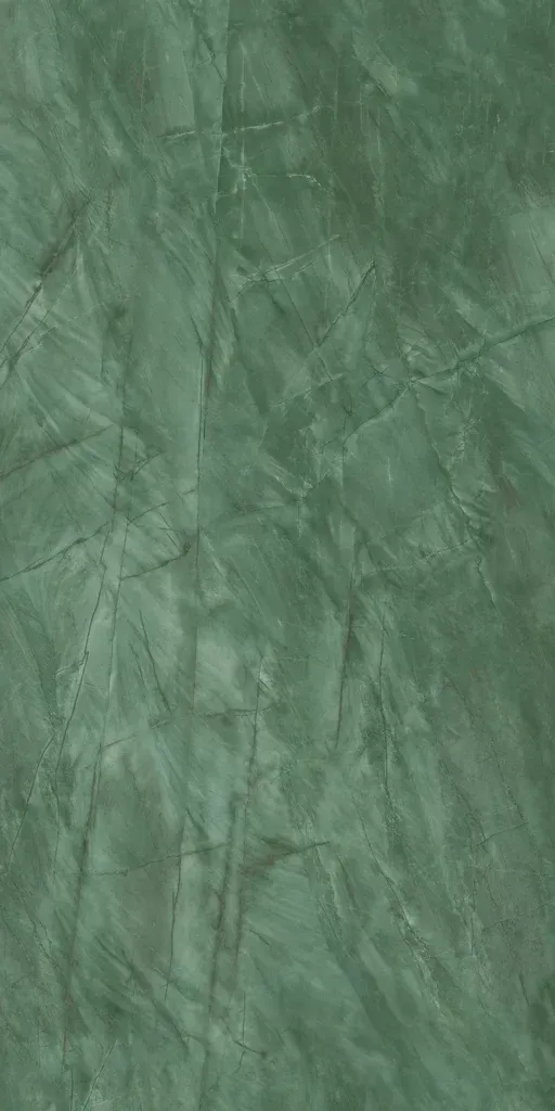 Textured green fabric or paper background with a crumpled, marbled pattern