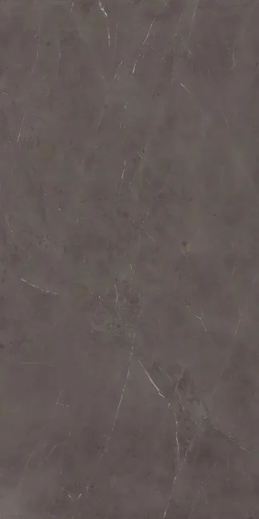 Close-up of a dark gray textured stone surface with faint light veins.
