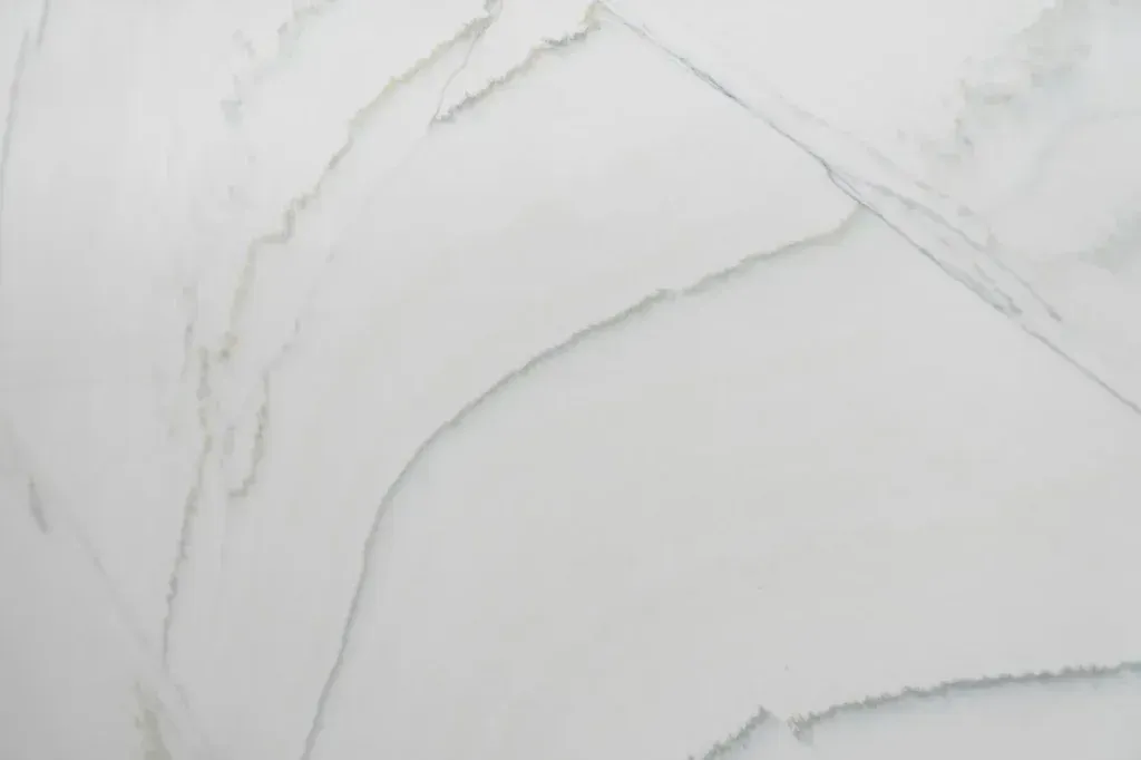 Light gray marble surface with soft white veining