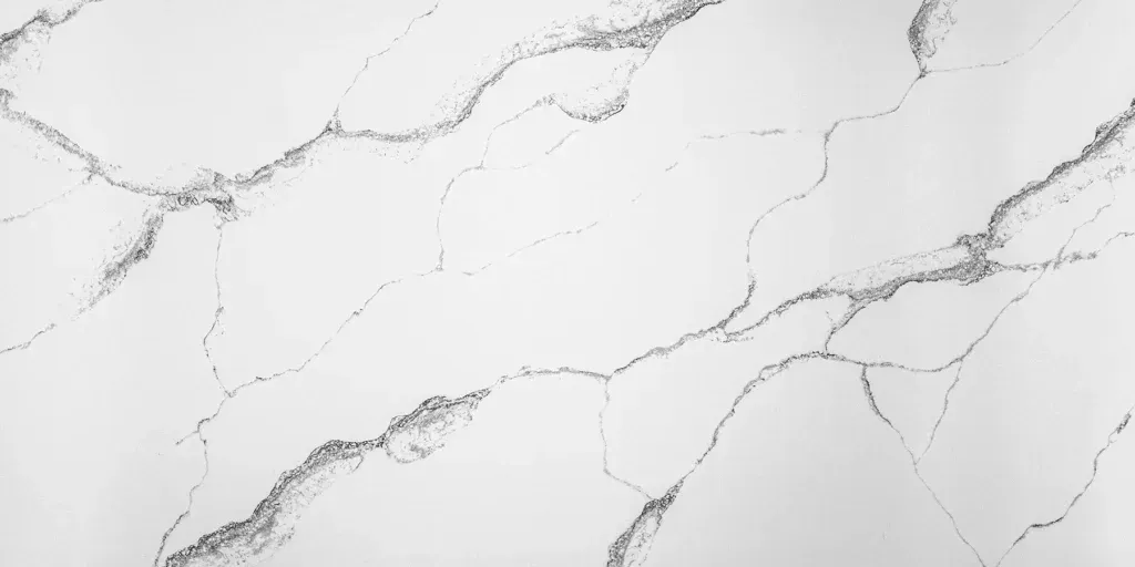 White marble texture with subtle gray veining and cracks