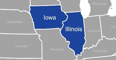 Tappendorf Plumbing & Heating service area map