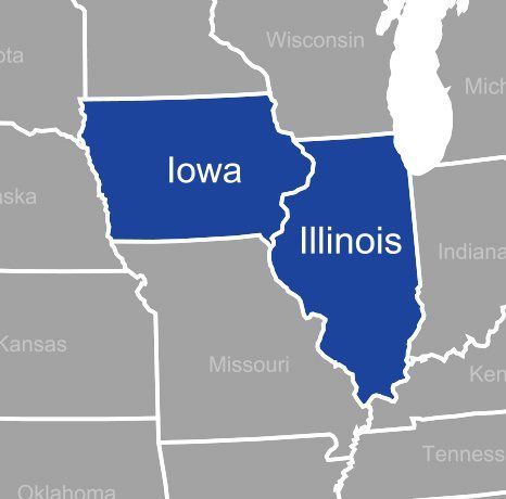 Tappendorf Plumbing & Heating service area map