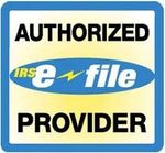 Authorized IRS e-file provider logo