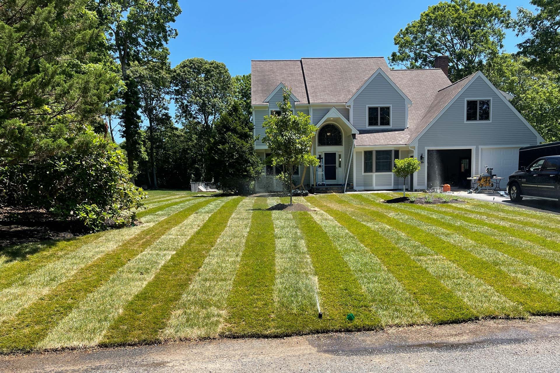 Lawn fertilization