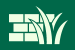 bricks and grass icon