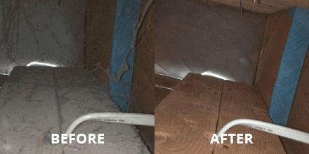 Before and After Air Duct Cleaning