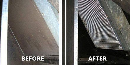 Air Duct Cleaning Before and After