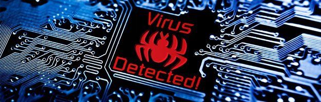 Virus detected from a computer's board