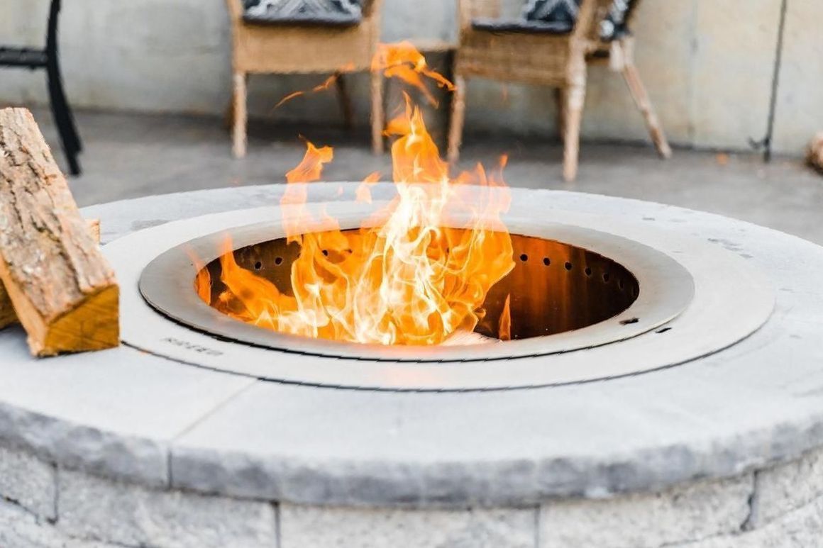 Breeo smokeless fire pit insert for sale in Lebanon