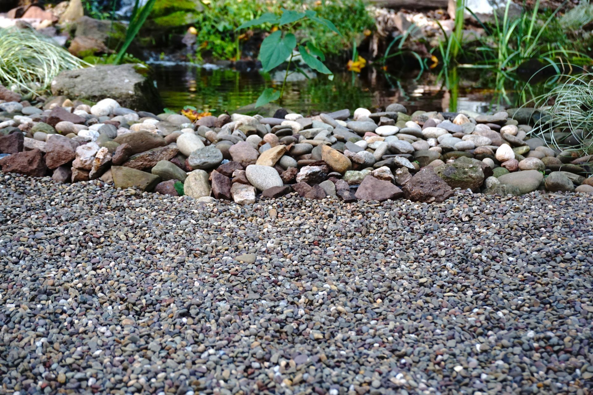 Bulk 3/8 Allegheny Decorative River Stone for Sale in Lebanon PA. We deliver decorative landscape stone to Lebanon, Annville, Palmyra, & Cornwall.