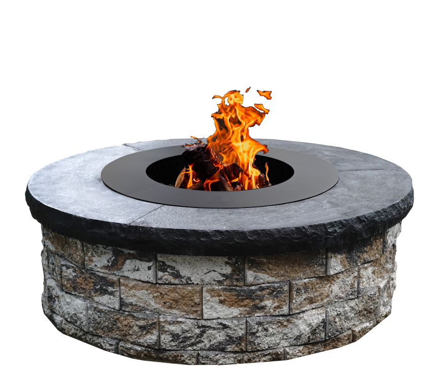 Nicolock Serafina wood-burning firepit kit for sale in Lebanon PA.