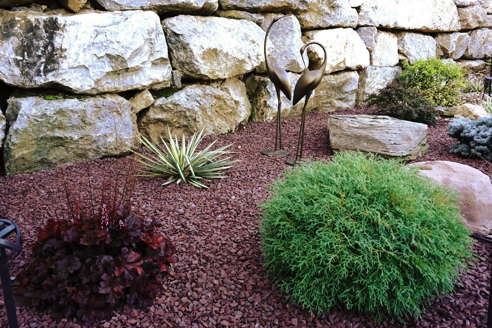 Bulk 3/4 Rustic Red Decorative Stone for sale near me. We deliver landscape stone to Lebanon, Annville, Palmyra, & Cornwall.