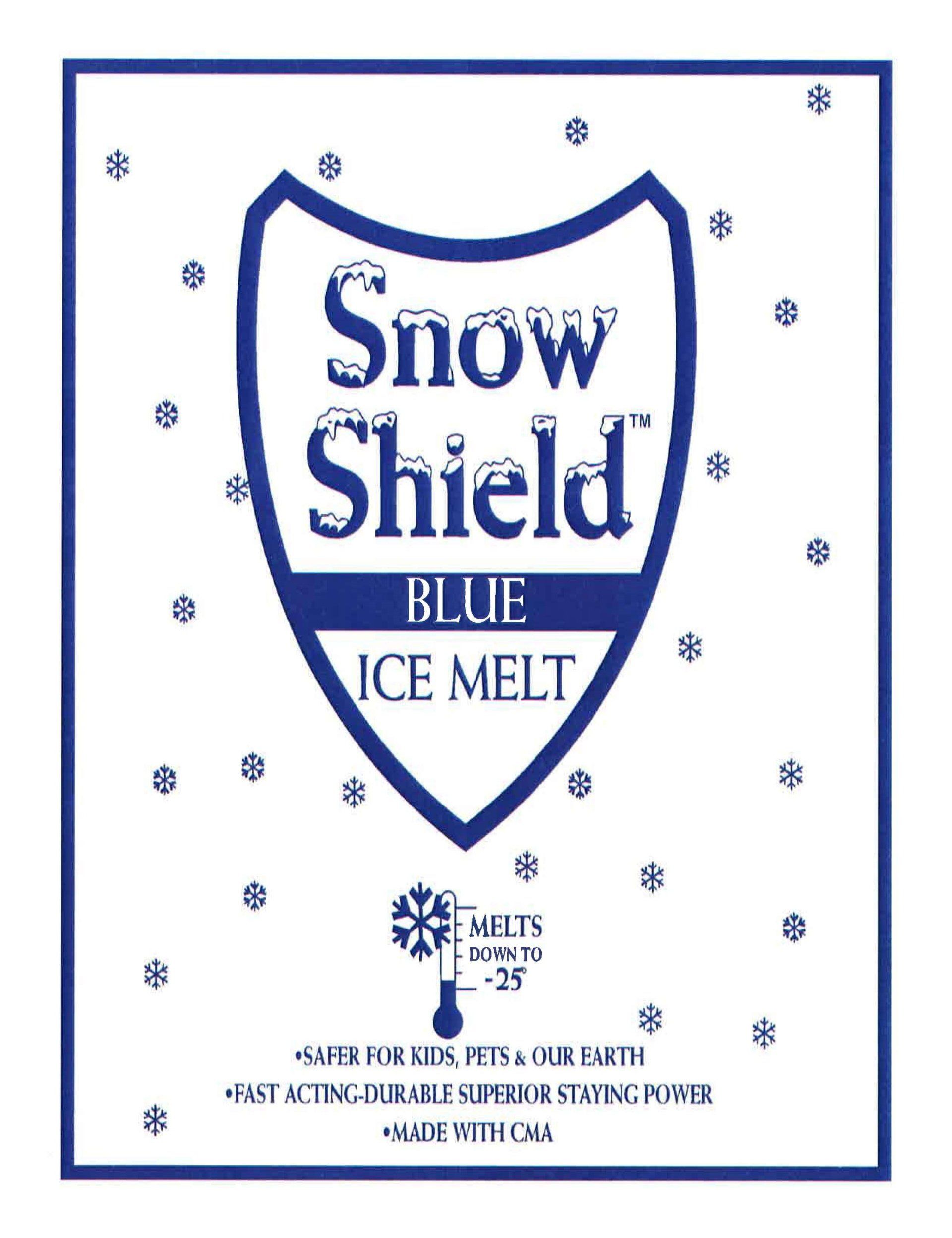 Snow Shield Blue CMA Winterblast Salt Ice Melt