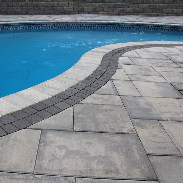 Nicolock Montauk Pavers for borders, edges, or designs for Sale Near Me. Pavers & Wall Blocks delivered to Lebanon, Annville, Palmyra, & Cornwall.