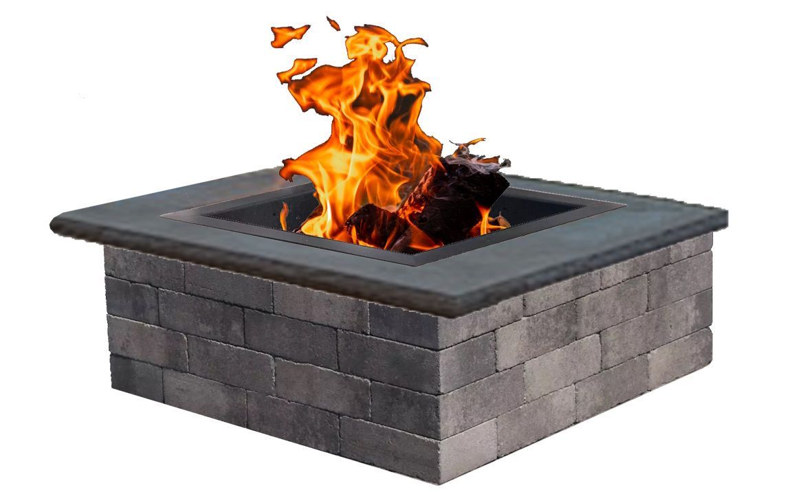 Nicolock Serafina wood-burning firepit kit for sale in Lebanon PA.