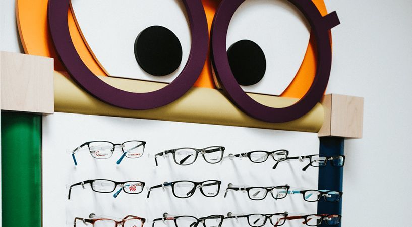 Kids eye glasses