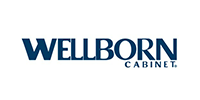 The Wellborn Cabinet logo in dark blue text on a white background.