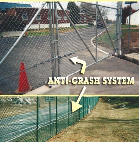 chain link anti-crash system