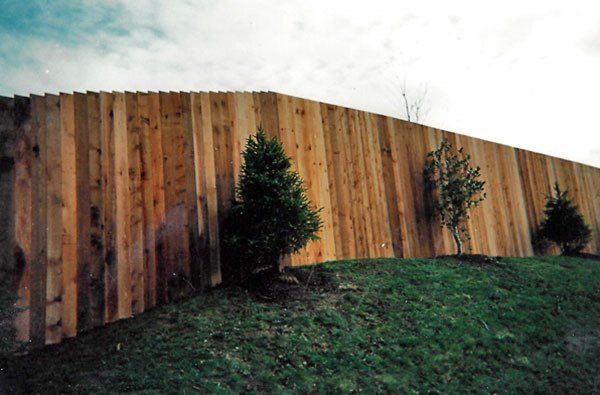 wood fence