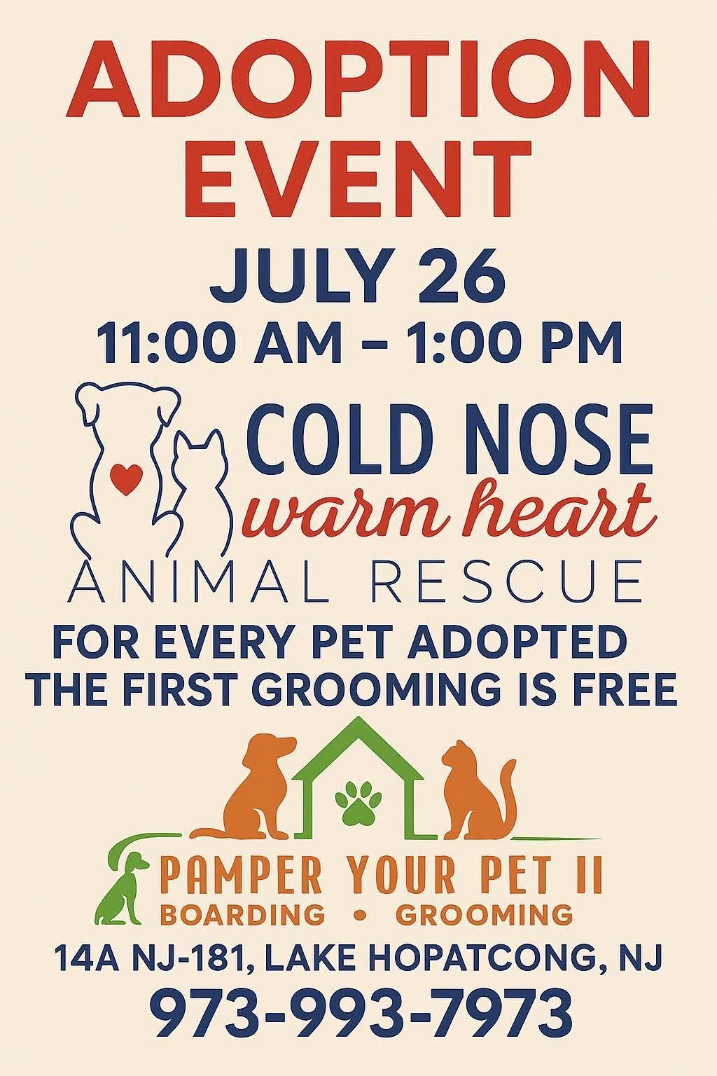 Adoption Event Flyer