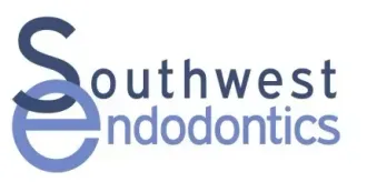 The Southwest Endodontics logo features the letters S and E in a blue and light blue monogram, followed by the company name.