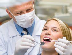 Dentist with his Client