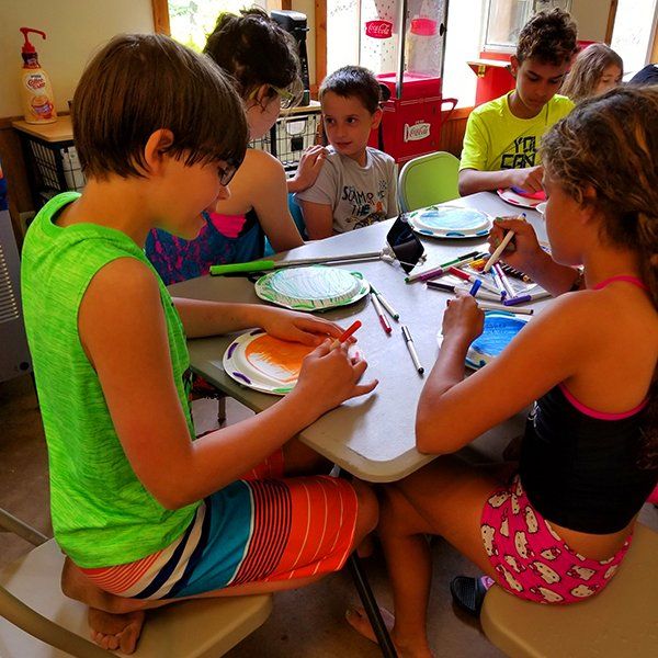 Kids doing activities