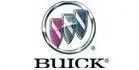 Buick logo: three overlapping shields in red, silver, and blue within a silver circle,