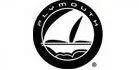 Plymouth logo: sailboat in front of water, surrounded by circular text
