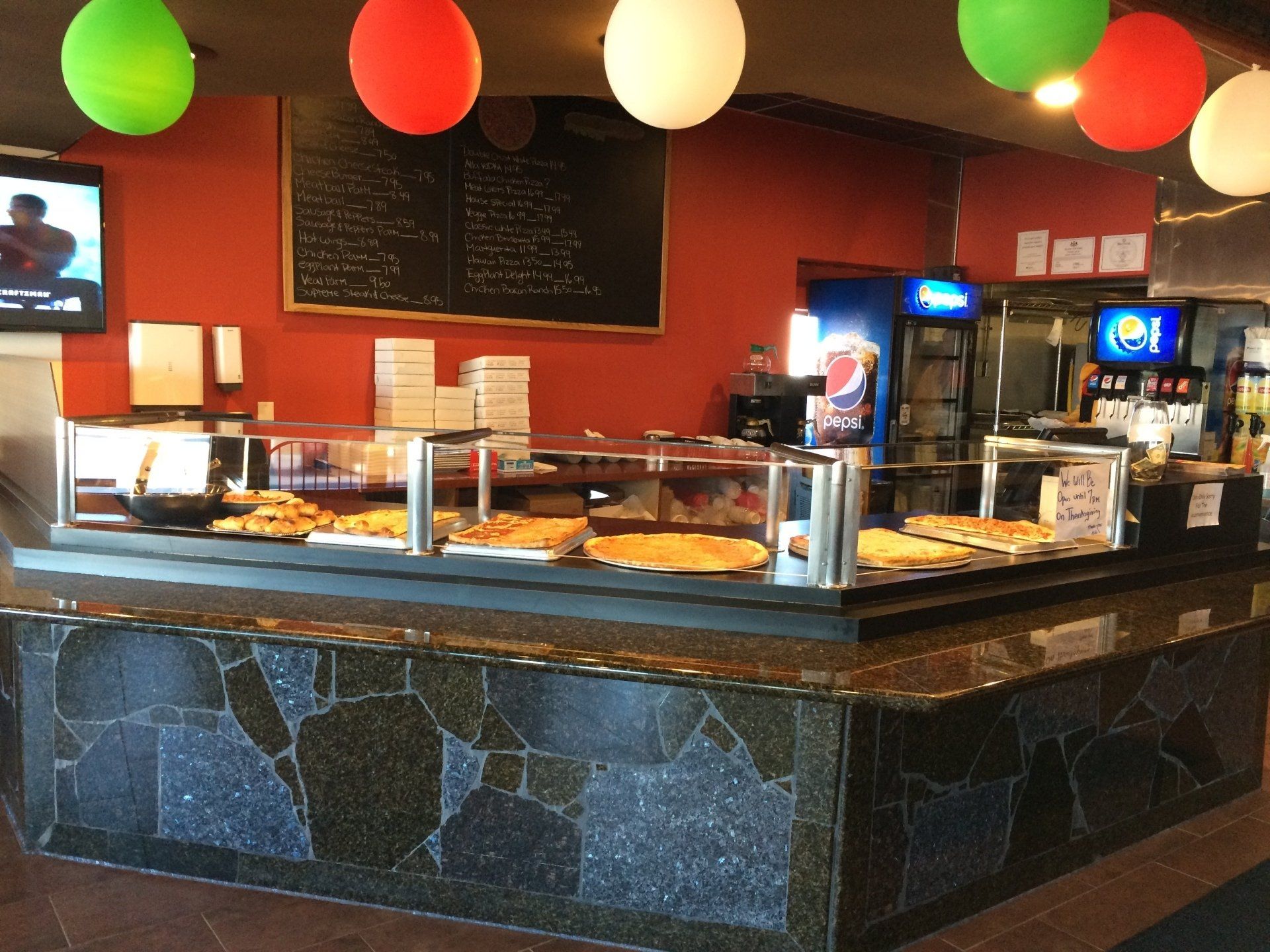 Inside of Aldo's Pizzeria