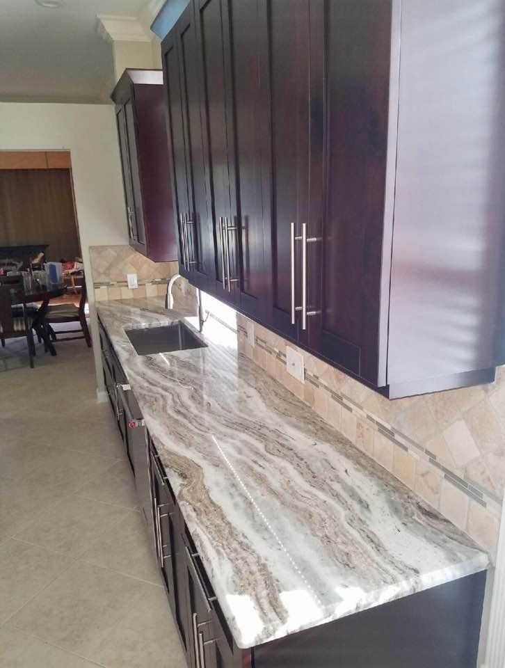 Kitchen remodeling work