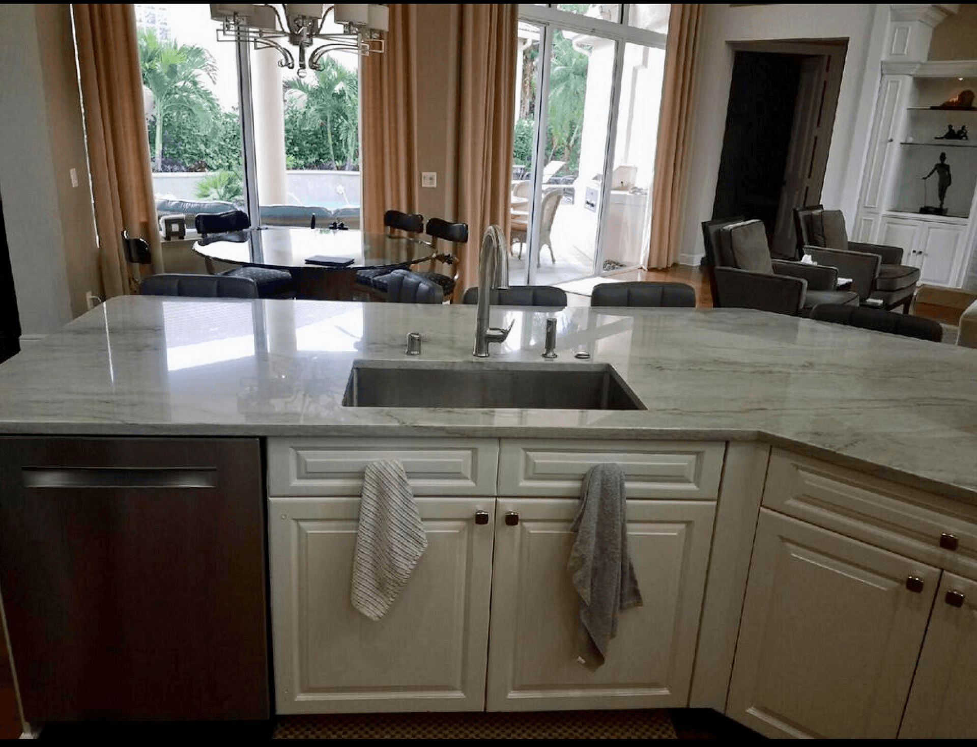 Kitchen remodeling work