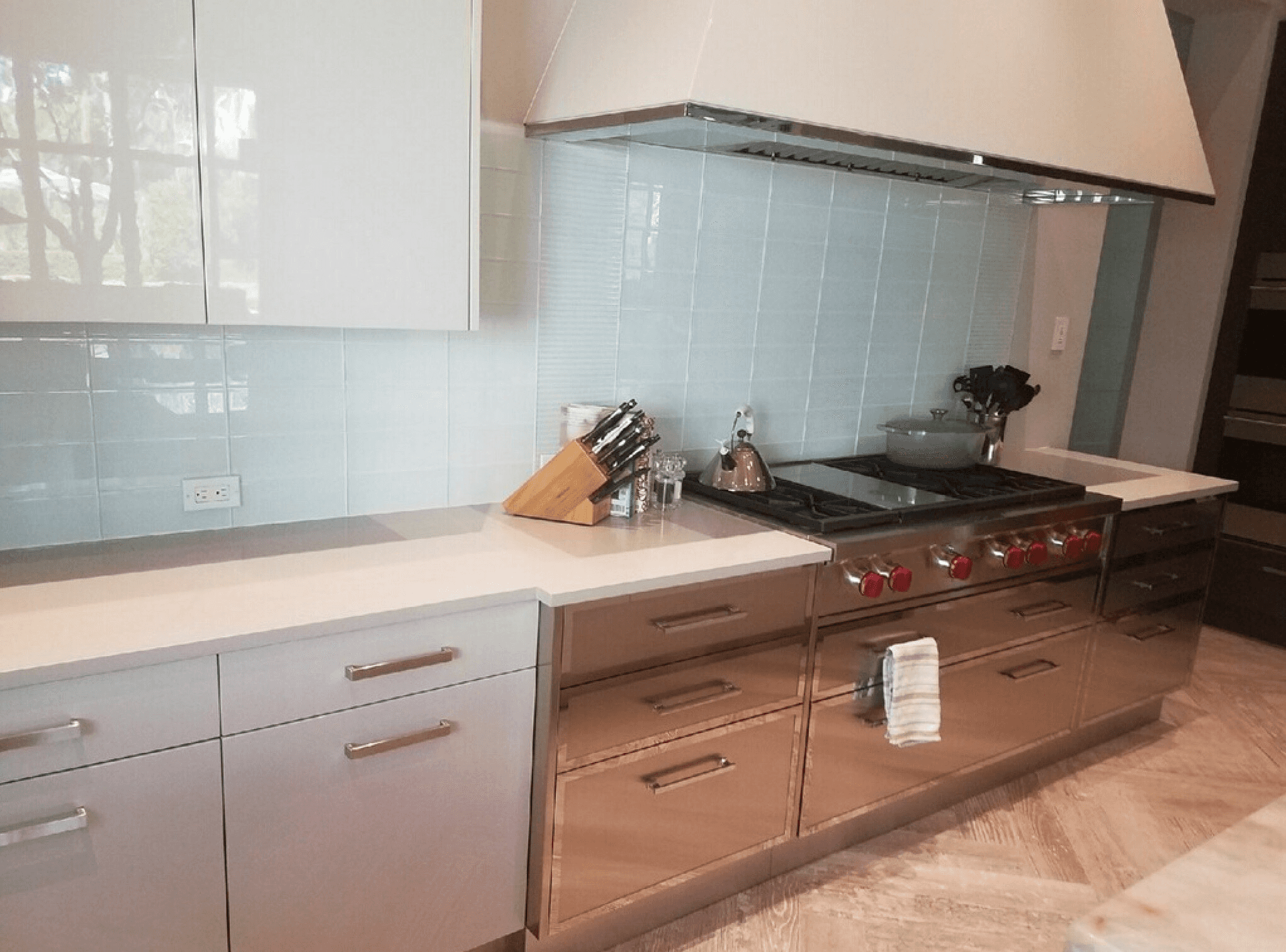 Kitchen remodeling work