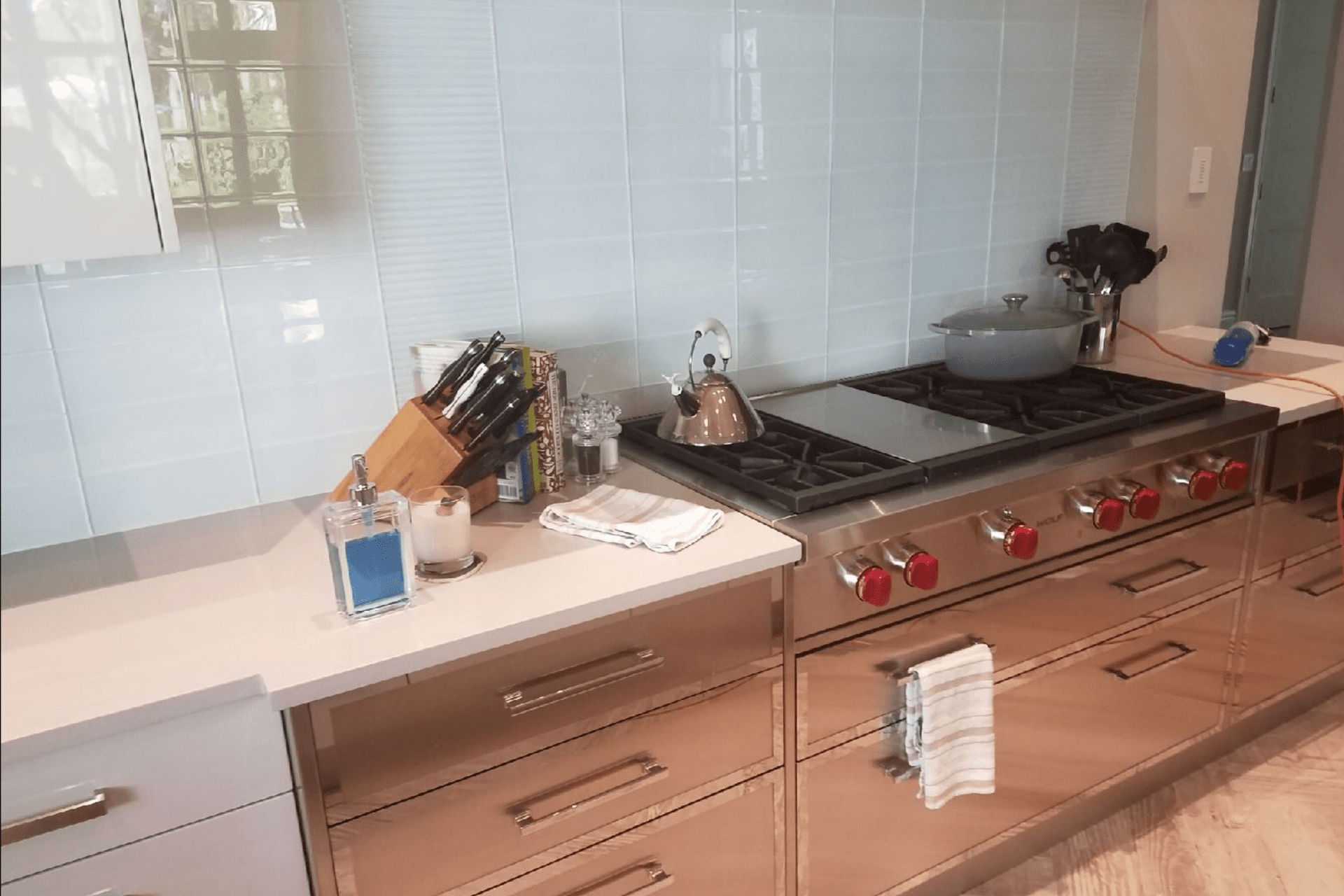 Kitchen remodeling work