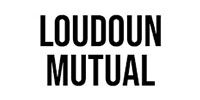 Black text logo reading “LOUDOUN MUTUAL” on a white background