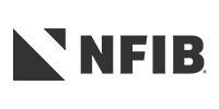 NFIB logo in black on white background