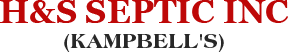 H&S SEPTIC INC (Kampbell's) - Logo