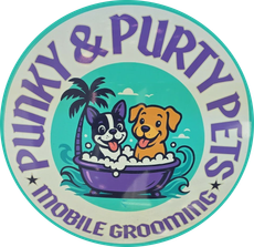 Punky and Purty Pets Mobile Grooming LLC - logo