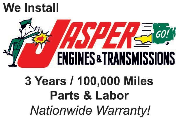 Jasper engines and transmissions has a nationwide warranty