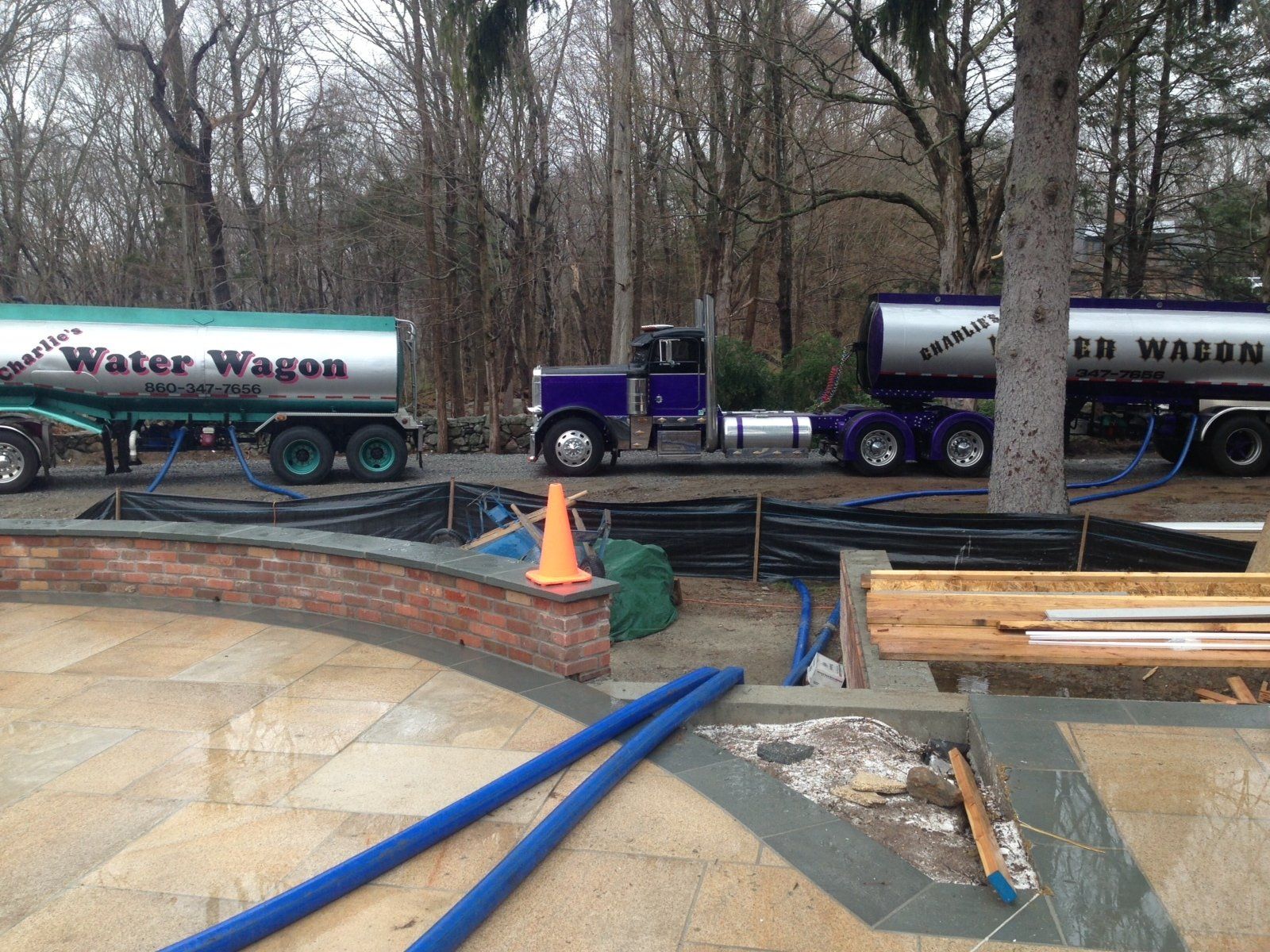 heating oil and swimming pool water deliveries