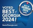 a sign that says voted best of georgia 2024