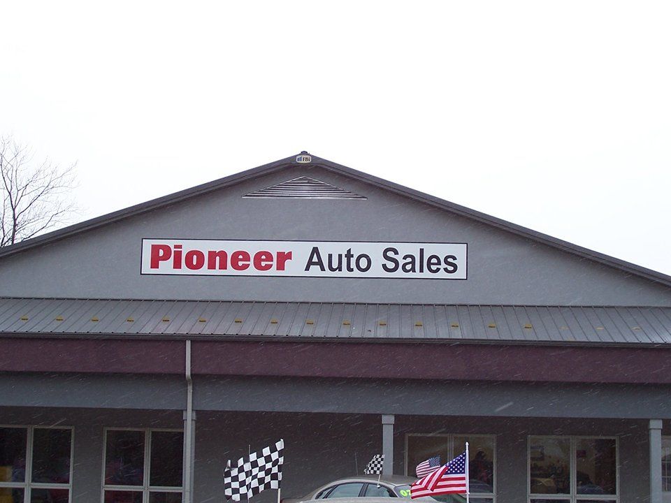 Custom-made exterior signage