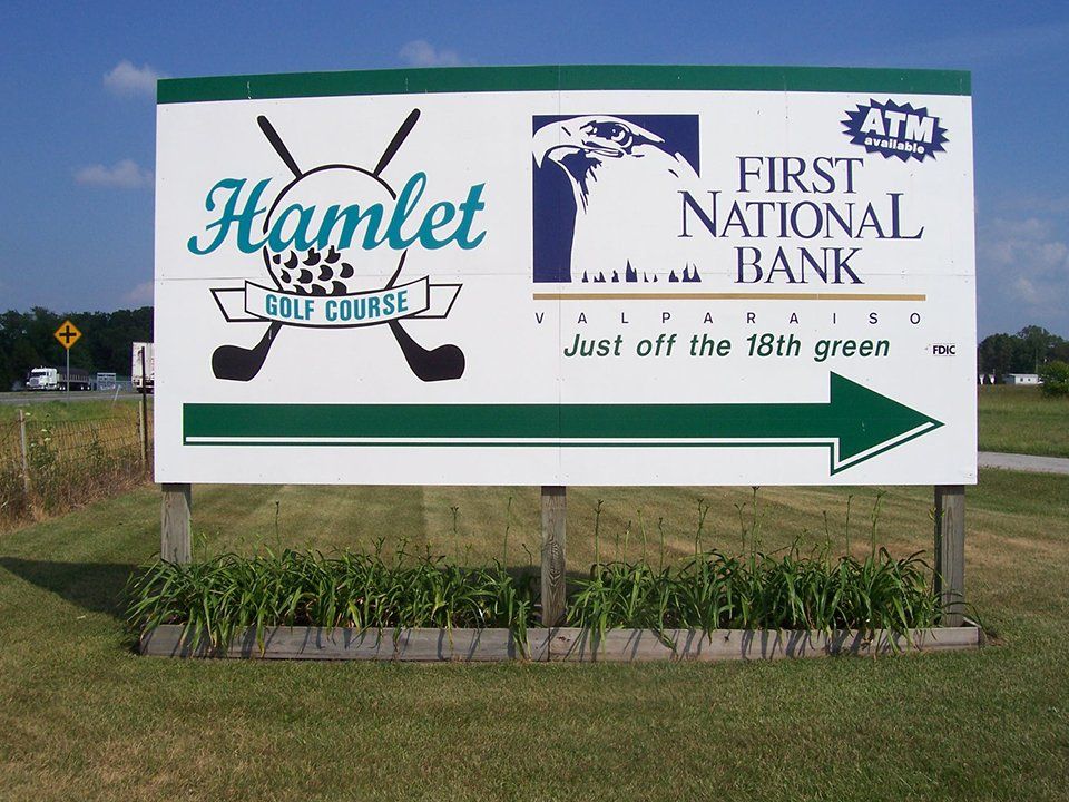 Custom-made exterior signage