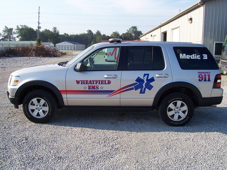 Emergency vehicle graphics
