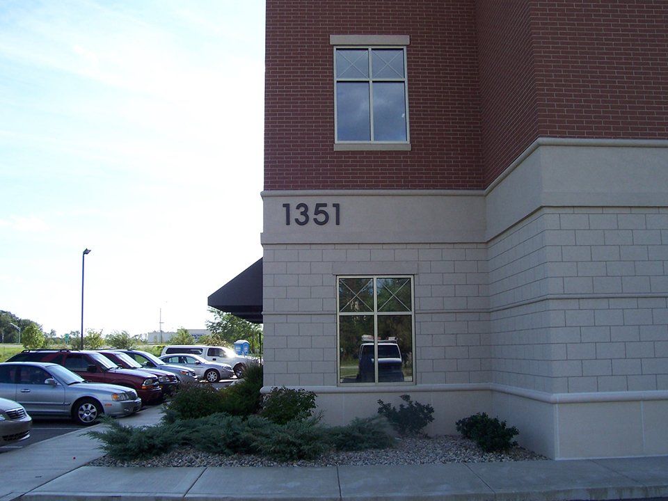 Custom-made exterior signage