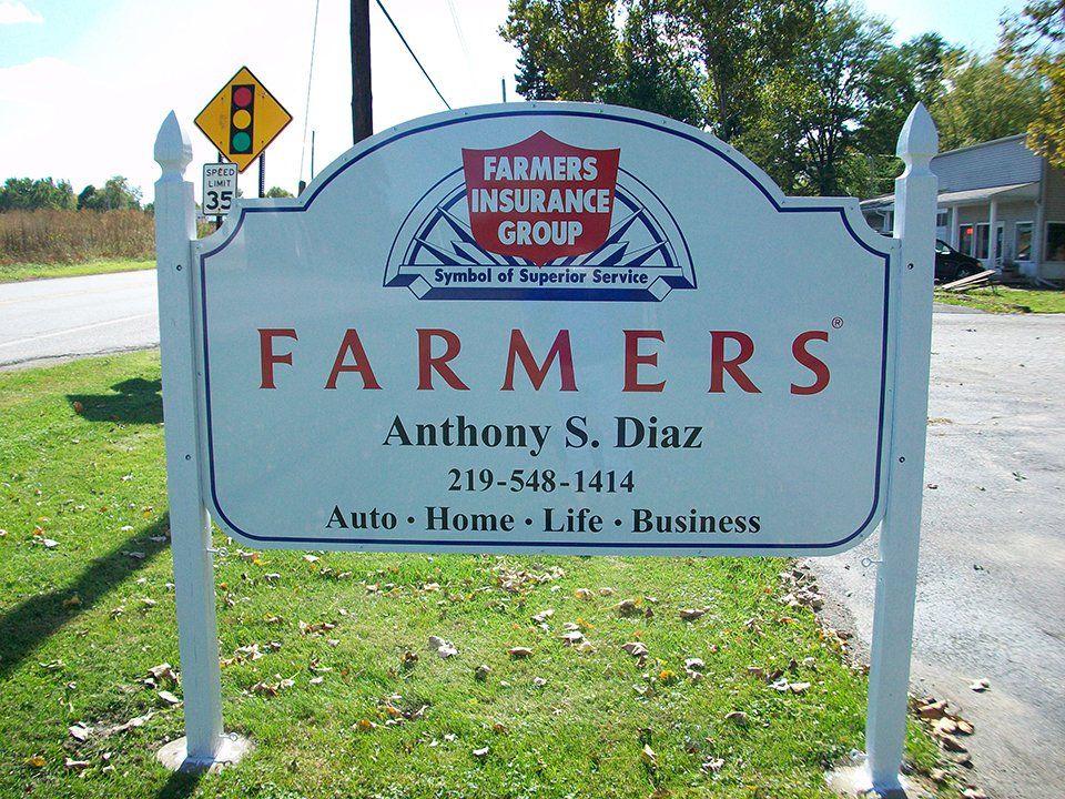 Custom-made exterior signage