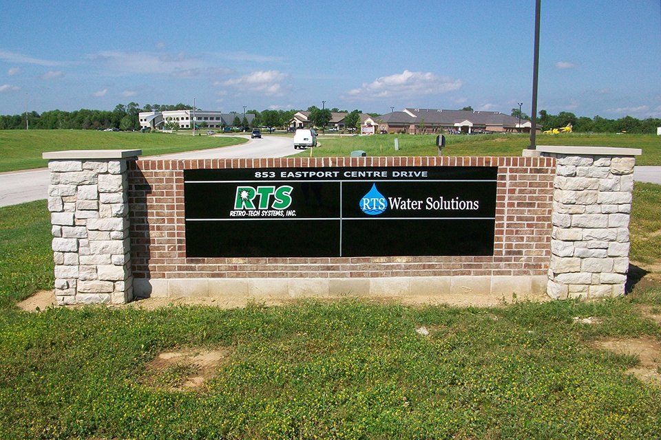 Custom-made exterior signage