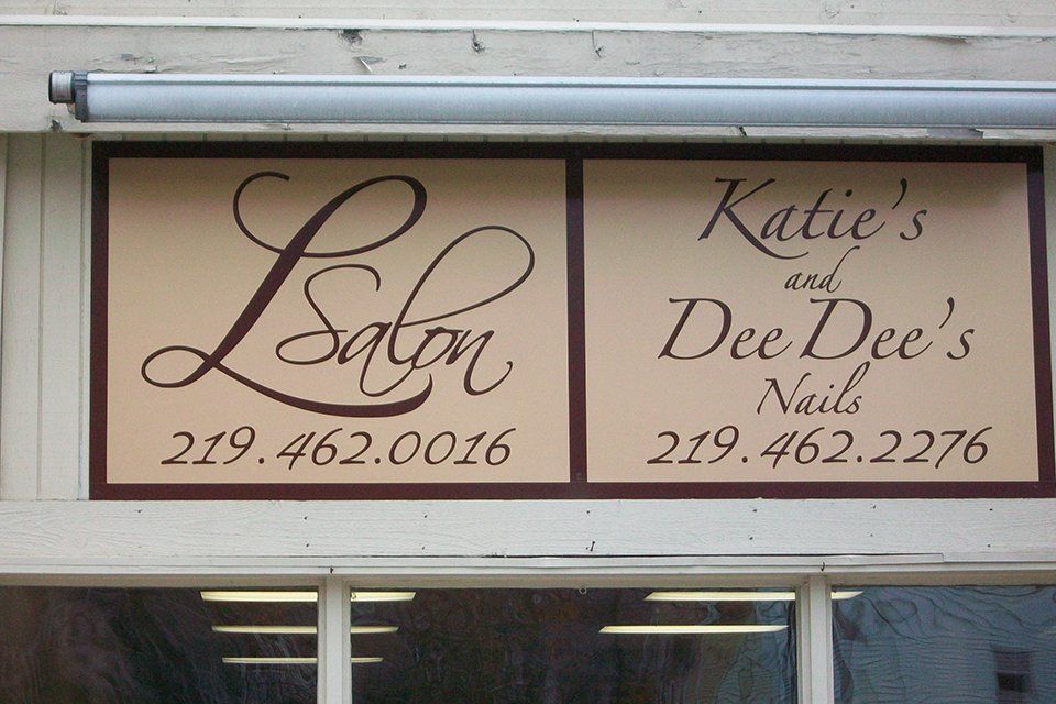 Custom-made exterior signage