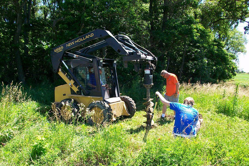 Signage installation