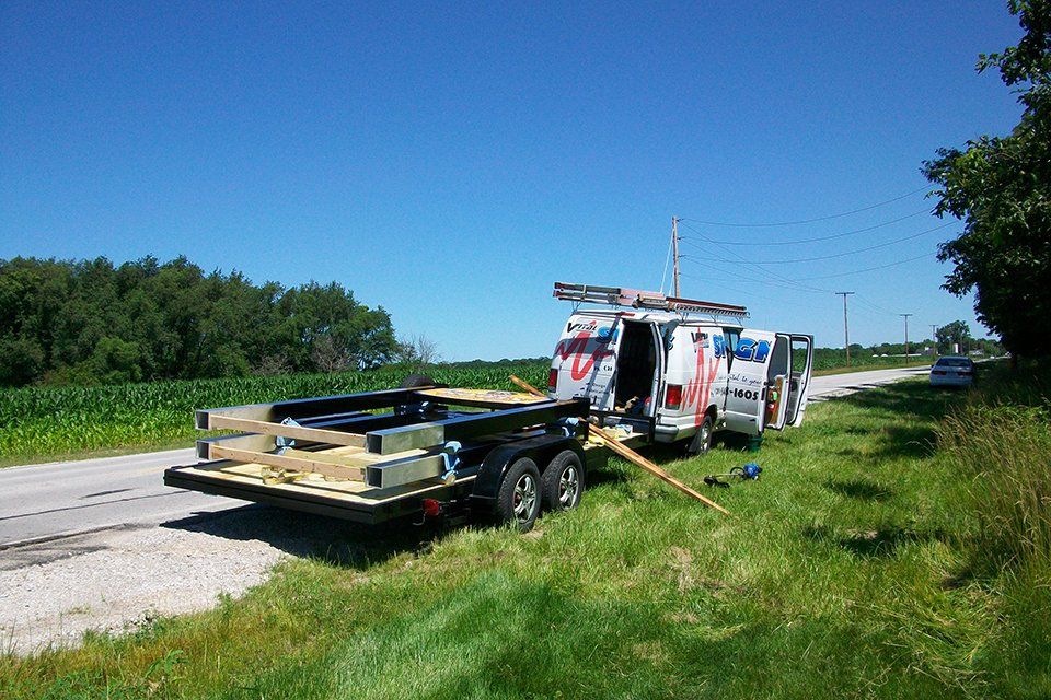 Signage installation